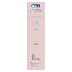 Oral-B Pulsonic Slim Luxe 4900 Platinum/Rosegold mit 2. Hand 