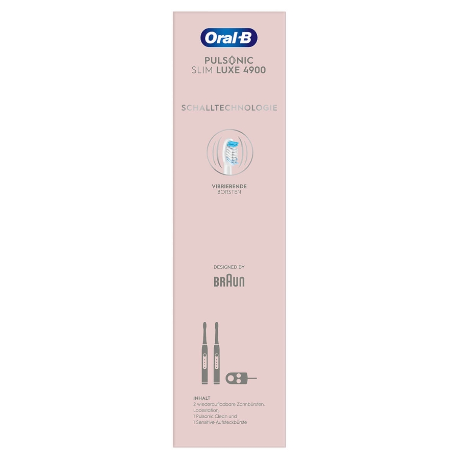 Oral-B Pulsonic Slim Luxe 4900 Platinum/Rosegold mit 2. Hand 