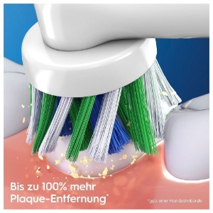Oral-B Aufsteckbürsten CrossAction, CleanMaximizer 10er FFU, weiß