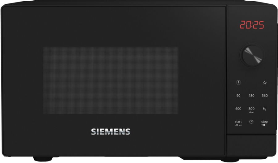 Siemens FF023LMB2 iQ300 Mikrowelle 800 Watt, Drehteller 27 cm, Türanschlag links