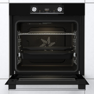 Gorenje BOSX6737E06BG Einbauherdset Schwarz mit Glaskeramikkochfeld ECT43X