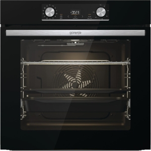Gorenje BOSX6737E06BG Einbauherdset Schwarz mit Glaskeramikkochfeld ECT43X