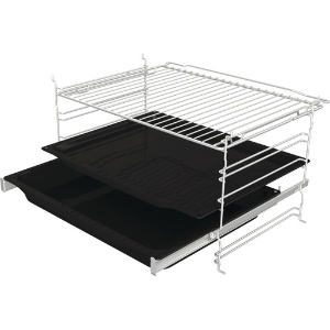 Gorenje BOSX6737E06BG Einbauherdset Schwarz mit Glaskeramikkochfeld ECT43X
