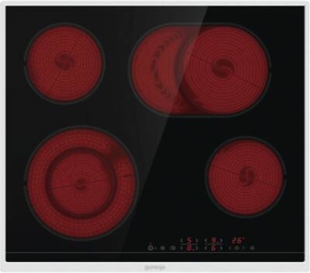 Gorenje BOSX6737E06BG Einbauherdset Schwarz mit Glaskeramikkochfeld ECT43X