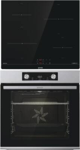 Gorenje BOSX6737E06BG Einbauherdset Schwarz mit Glaskeramikkochfeld ECT43X