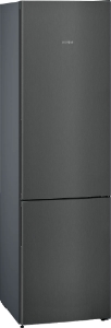 Siemens KG39E8XBA IQ500 Kühl-GefrierKombination mit Gefrierfach  ,201cm edelstahl schwarz  EEK:B 