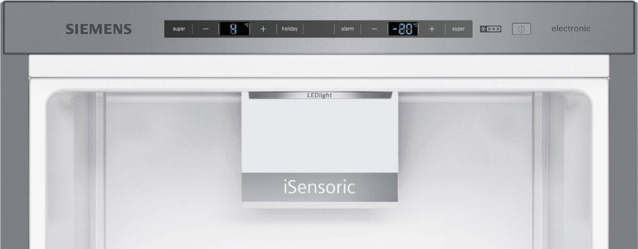 Siemens KG39E8XBA IQ500 Kühl-GefrierKombination mit Gefrierfach  ,201cm edelstahl schwarz  EEK:B 