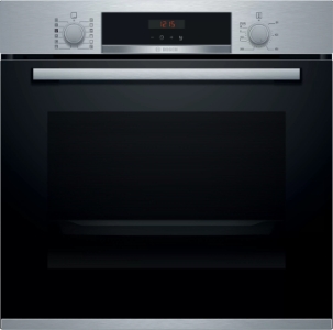 Bosch HRA574BS0 Einbau-Backofen mit Dampfunterstützung Selbstreinigung (Pyrolyse)