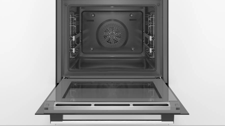 Bosch HRA574BS0 Einbau-Backofen mit Dampfunterstützung Selbstreinigung (Pyrolyse)