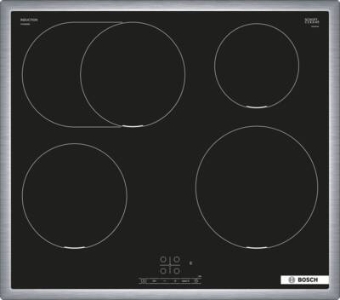 Bosch PIF645BB5E Induktionskochfeld 60 cm, Schwarz, mit Rahmen