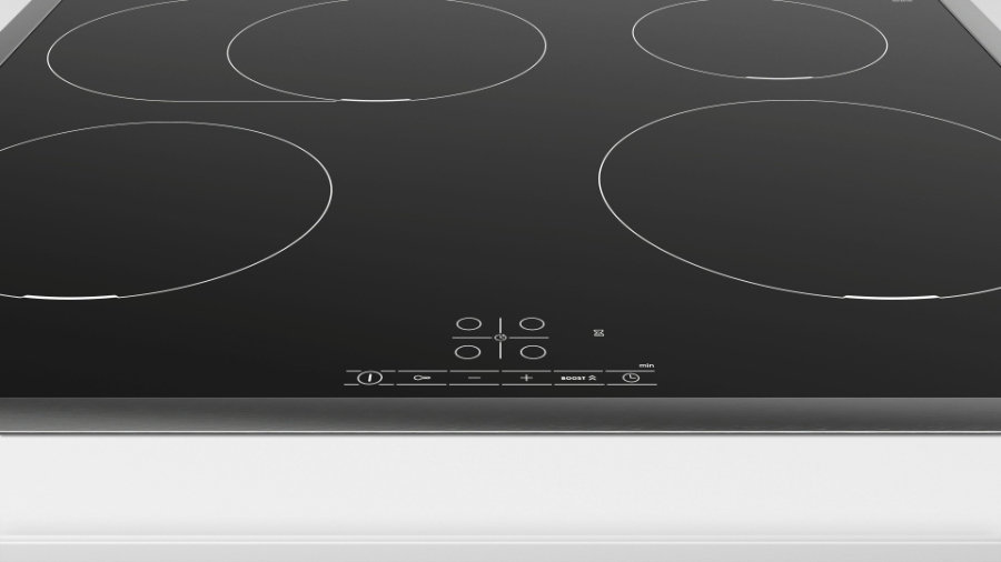 Bosch PIF645BB5E Induktionskochfeld 60 cm, Schwarz, mit Rahmen