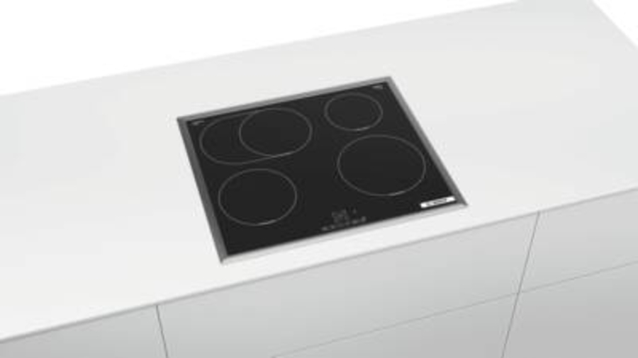 Bosch PIF645BB5E Induktionskochfeld 60 cm, Schwarz, mit Rahmen