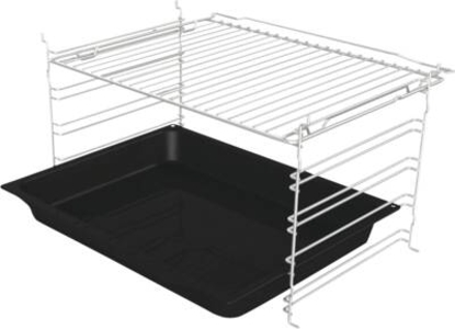 Gorenje BC6715E02XK Einbau Herd Edelstahl-Schwarz 
