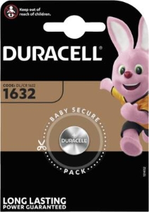Duracell CR1632 Lithium-Knopfzelle Duracell  1 Stück 