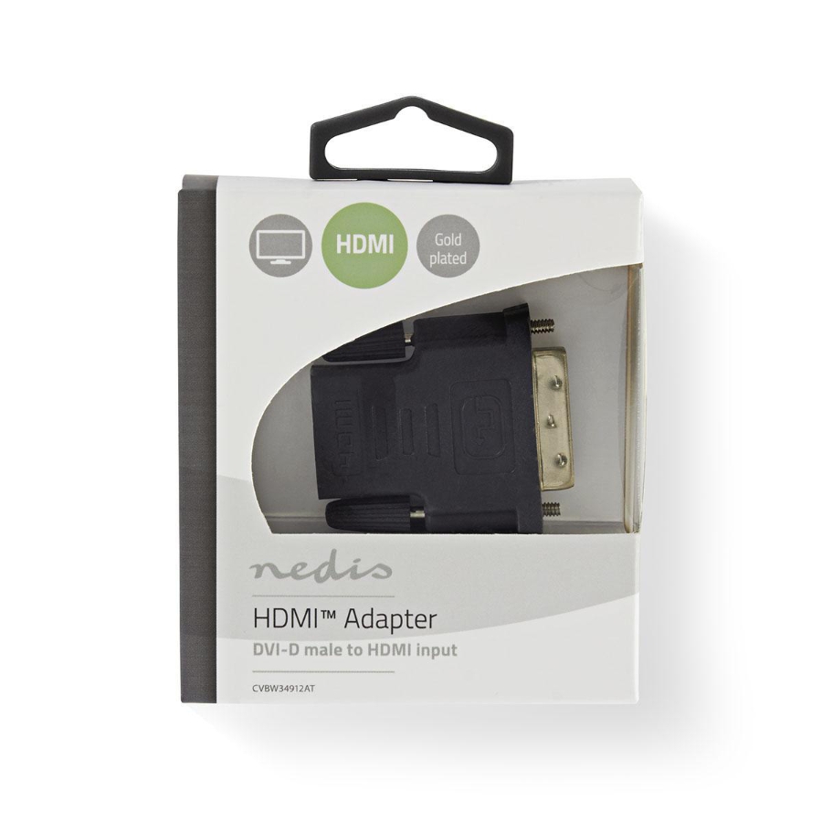 Nedis CVBW34912AT HDMI™ -Adapter HDMI™ Buchse | DVI-D 24+1-Pin Stecker | Vergoldet 