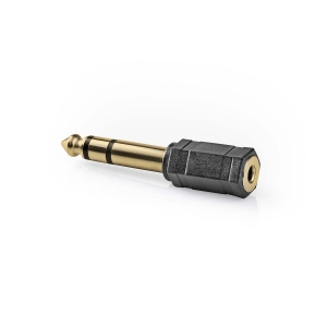 Nedis CABW23930AT  6.35 mm Stecker | 3.5 mm Buchse | Vergoldet