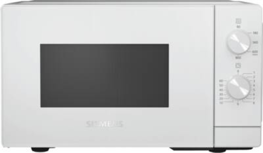 Siemens FF020LMW0 Mikrowelle Weiß 800W, 5 Leistungsstufen  Abmessungen (BxHxT) :442x260x345mm