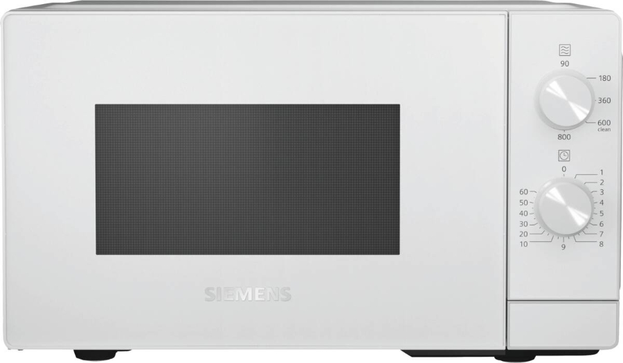 Siemens FF020LMW0 Mikrowelle Weiß 800W, 5 Leistungsstufen  Abmessungen (BxHxT) :442x260x345mm