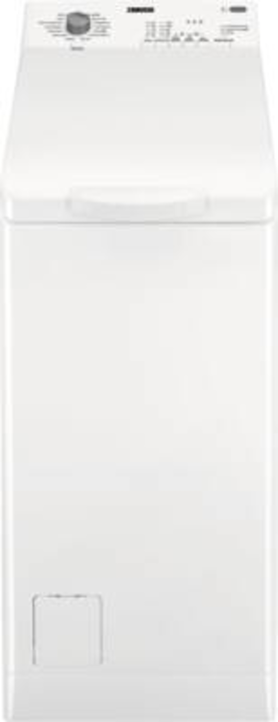 Zanussi ZWY71243KF Waschmaschine Toplader 7kg weiß 
