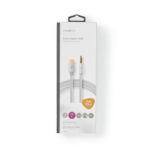 Nedis CCTB65940AL10 USB-Adapter USB 2.0 | USB-C™ Stecker | 3.5 mm Stecker | 1.00 m