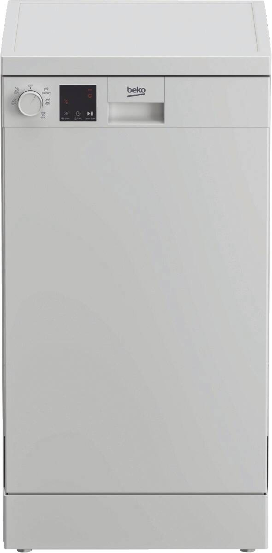 Beko DVS05024W Geschirrspüler Stand 45 cm weiß 10 Maßgedecke 