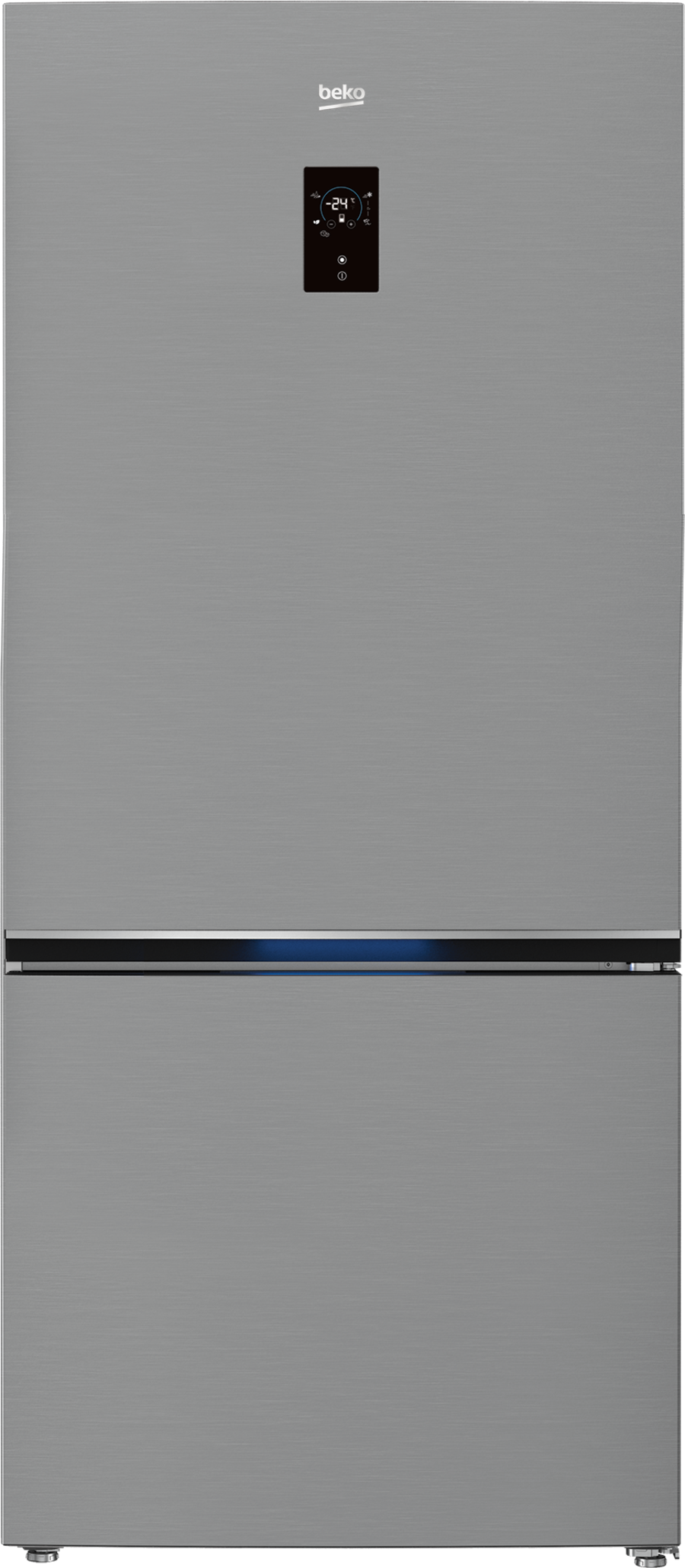 Beko RCNE720E4VZXPN Kühl-Gefrierkombination NoFrost Standgerät   H x B x T: 191,5 cm x 83,2 cm x 74,7 cm
