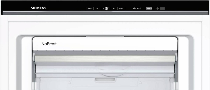 Siemens GS58NAWCV Gefrierschrank 70 cm breit  weiss No-Frost ,HxBxT:1910x700x780mm 