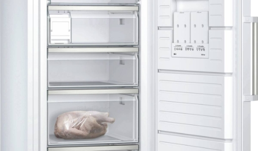 Siemens GS58NAWCV Gefrierschrank 70 cm breit  weiss No-Frost ,HxBxT:1910x700x780mm 