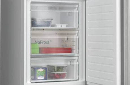 Siemens KG39N2LDF Kühl-Gefrierkombination Edelstahl-Look NoFrost Stand,363l  EEK:D