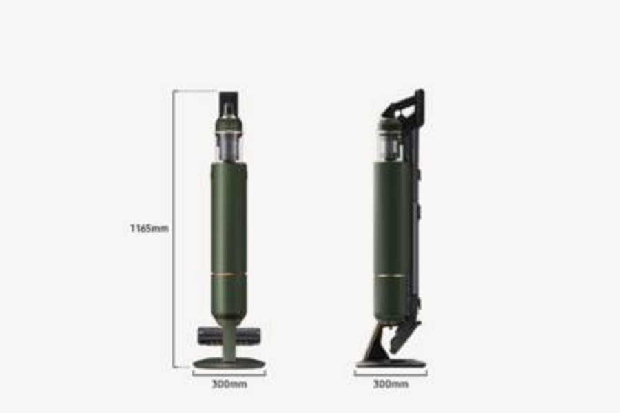 Samsung VS20A95943N Bespoke Jet Extra Akku-Stielsauger Woody Green  Handstaubsauger