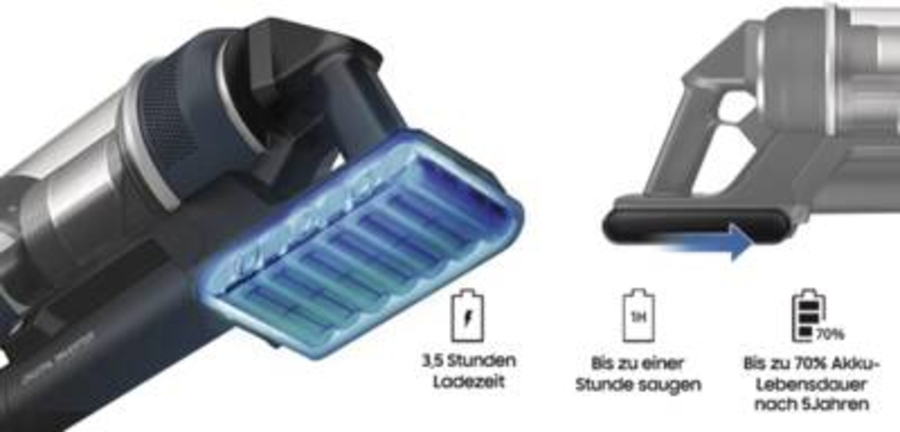 Samsung VS20A95973B/WA Bespoke Jet Pro Midnight Blue Akku-Stielsauger