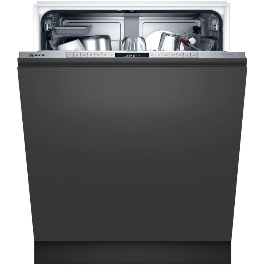 Neff S155HBX01D Geschirrspüler Einbau  60cm vollintegriert Restzeitprojektion (TimeLight),AquaStop