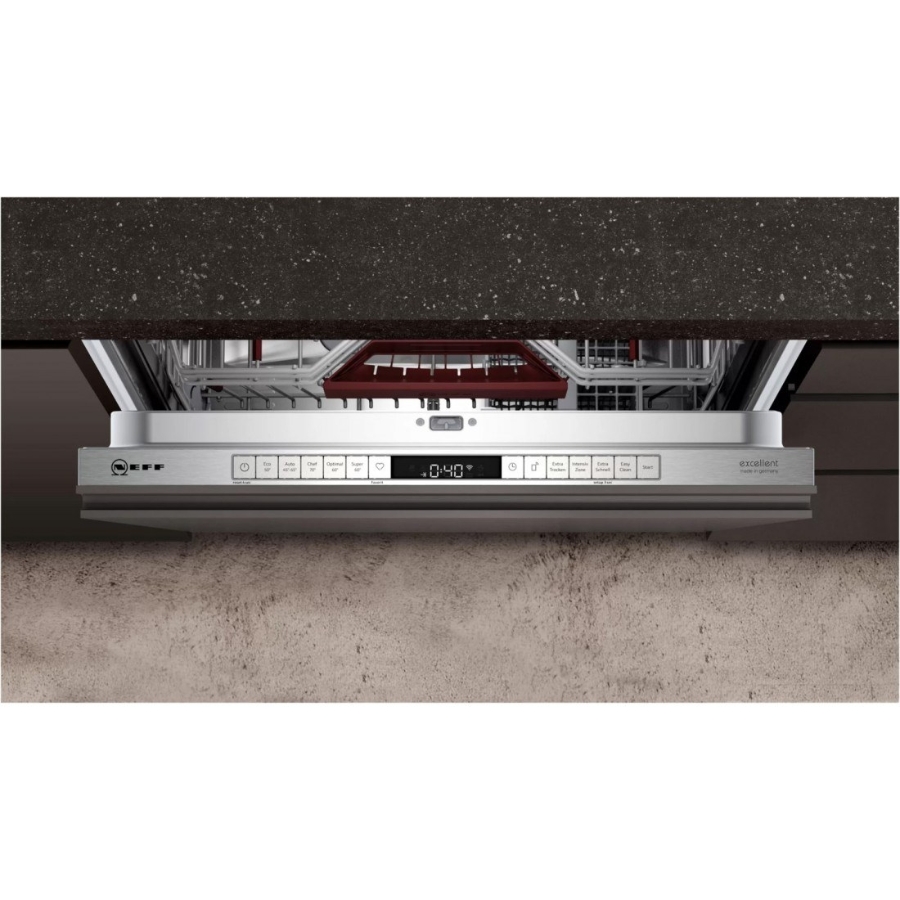 Neff S155HBX01D Geschirrspüler Einbau  60cm vollintegriert Restzeitprojektion (TimeLight),AquaStop