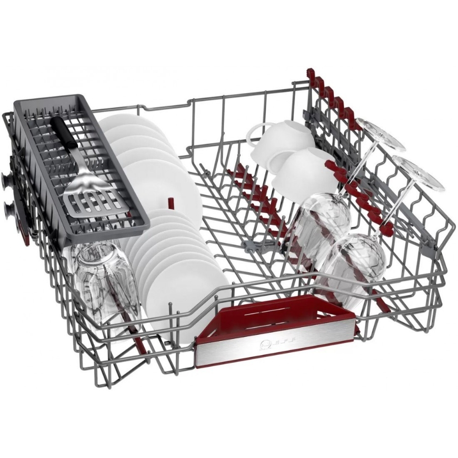 Neff S155HBX01D Geschirrspüler Einbau  60cm vollintegriert Restzeitprojektion (TimeLight),AquaStop
