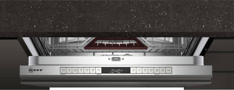 Neff S197TCX00E Geschirrspüler Einbau vollintegrierbar 60cm mit Varioscharnier(IKEA KÜCHE)und Besteckschublade