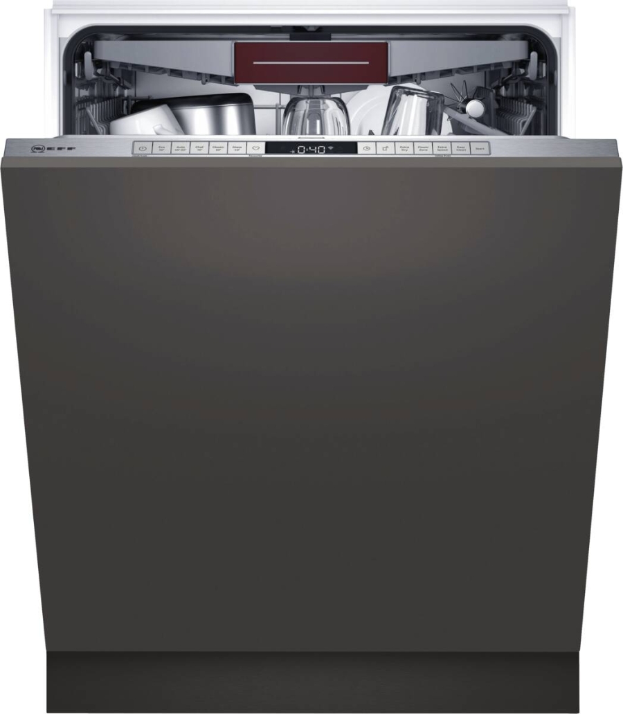 Neff S197TCX00E Geschirrspüler Einbau vollintegrierbar 60cm mit Varioscharnier(IKEA KÜCHE)und Besteckschublade