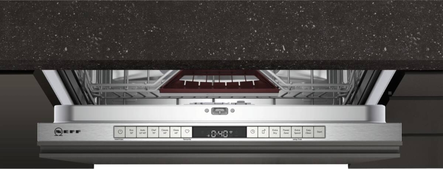 Neff S197TCX00E Geschirrspüler Einbau vollintegrierbar 60cm mit Varioscharnier(IKEA KÜCHE)und Besteckschublade