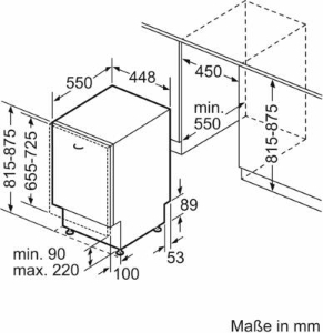 Neff S857YMX03E Geschirrspüler vollintegriert  45 cm 