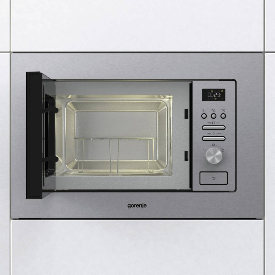 Gorenje BM201AG1X  Mikrowelle Einbau  mit Grill Edelstahl 