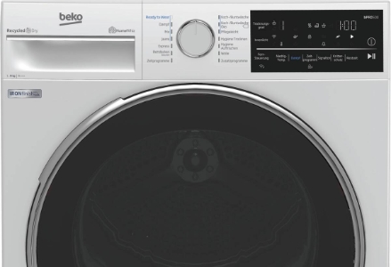 Beko B5T62243W Wärmepumpentrockner Stand Weiss A+++ 60cm,Anschlussmöglichkeit für direkten Kondenswasserablauf 