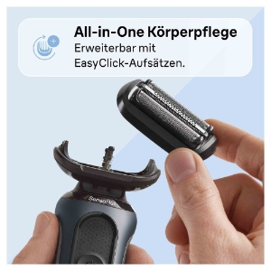 Braun Personal Care  Series 6 61-N1000s Elektrorasierer, Grau 