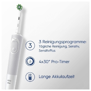 Oral-B Vitality Pro Elektrische Zahnbürste Weiß 