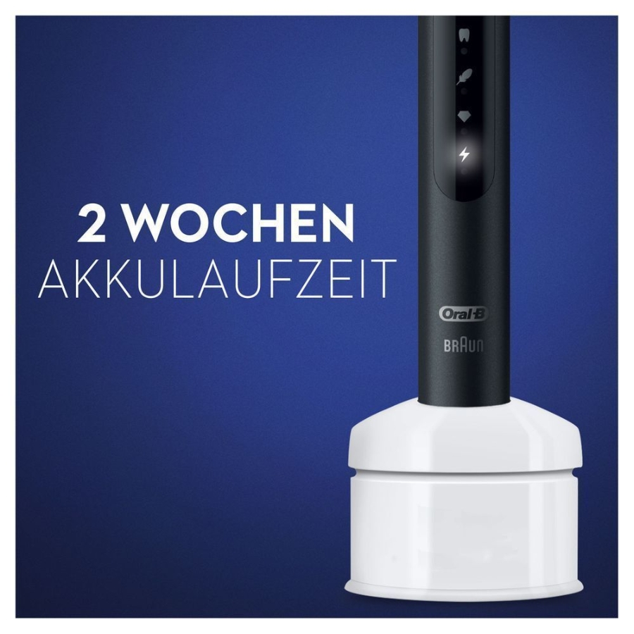 Oral-B Pulsonic Slim Luxe 4000 Schallzahnbürste Schwarz 