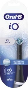 Oral-B Aufsteckbürsten iO Ultimative Reinigung BLACK 6er 4210201418184 #iorefill