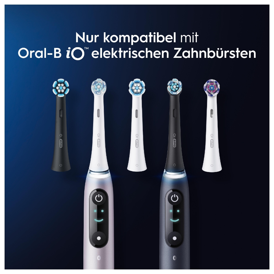 Oral-B iO Black Ultimative Reinigung Aufsteckbürsten 8er 