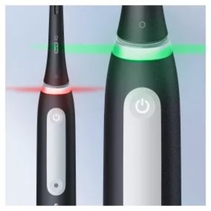 Oral-B iO Series 4 Elektrische Zahnbürste Matt Black+ Reiseetui 