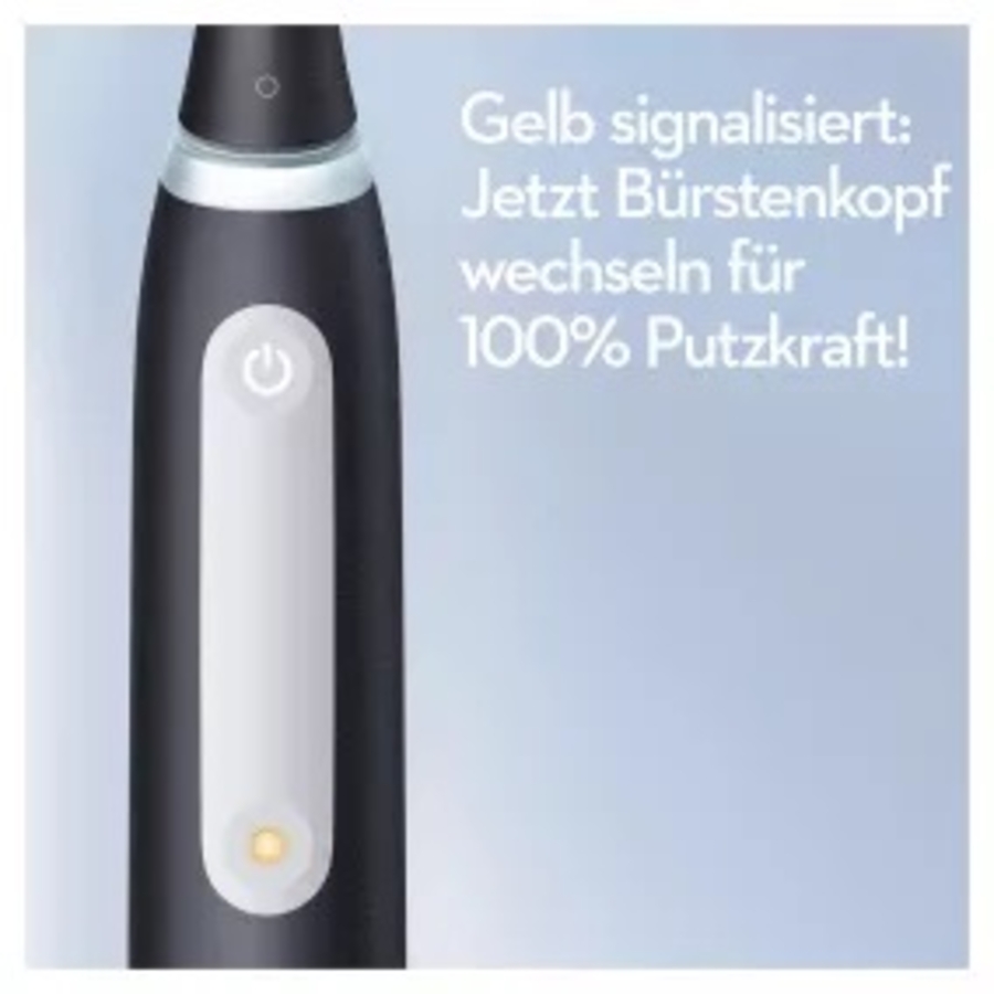 Oral-B iO Series 4 Elektrische Zahnbürste Matt Black+ Reiseetui 