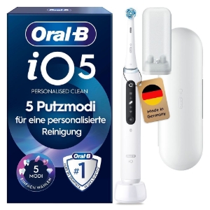 Oral-B iO Series 5 Elektrische Zahnbürste Quite White 