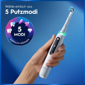 Oral-B iO Series 5 Elektrische Zahnbürste Quite White 