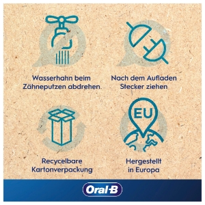 Oral-B Pro 3 3000 Elektrische Zahnbürste Blau 